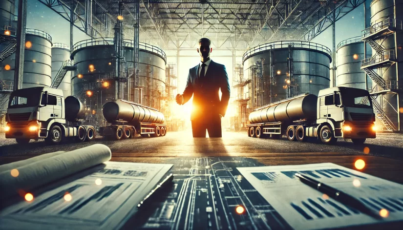 sell an oil distribution business