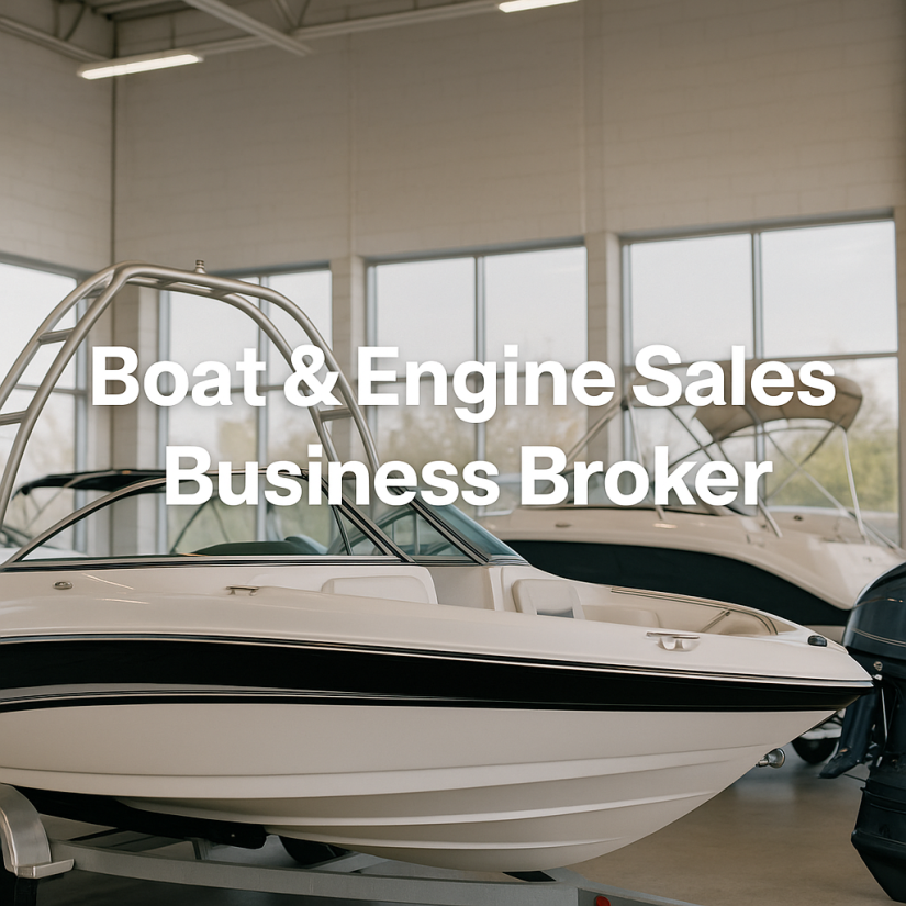 boat engine business broker