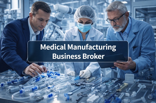 selling a medical manufacturing business