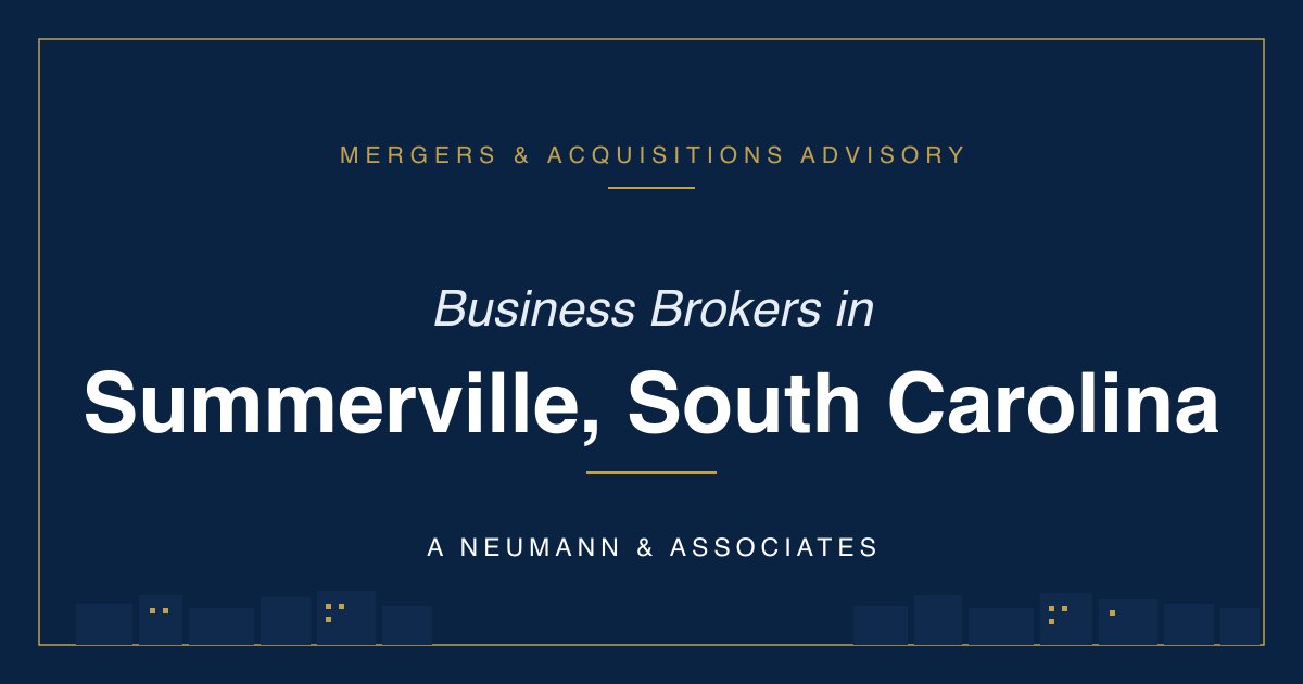 Business Broker in Summerville, SC — A Neumann & Associates