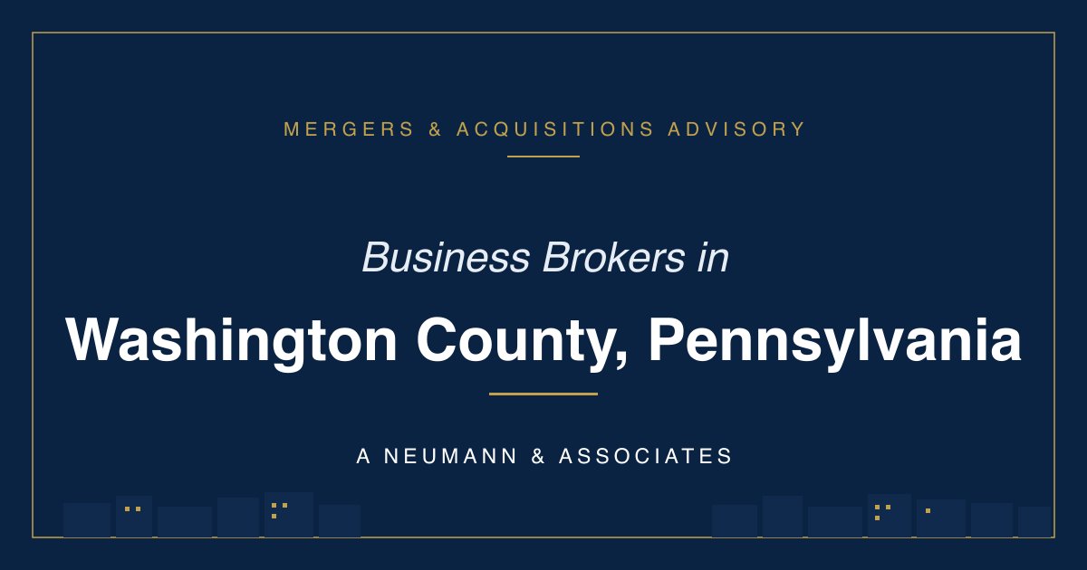 Business Broker in Washington County, PA — A Neumann & Associates